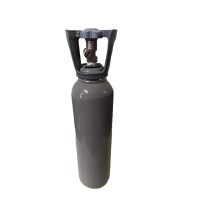Bombola CO2  5 LT - 4 KG  completa di Valvola e Cappellotto 